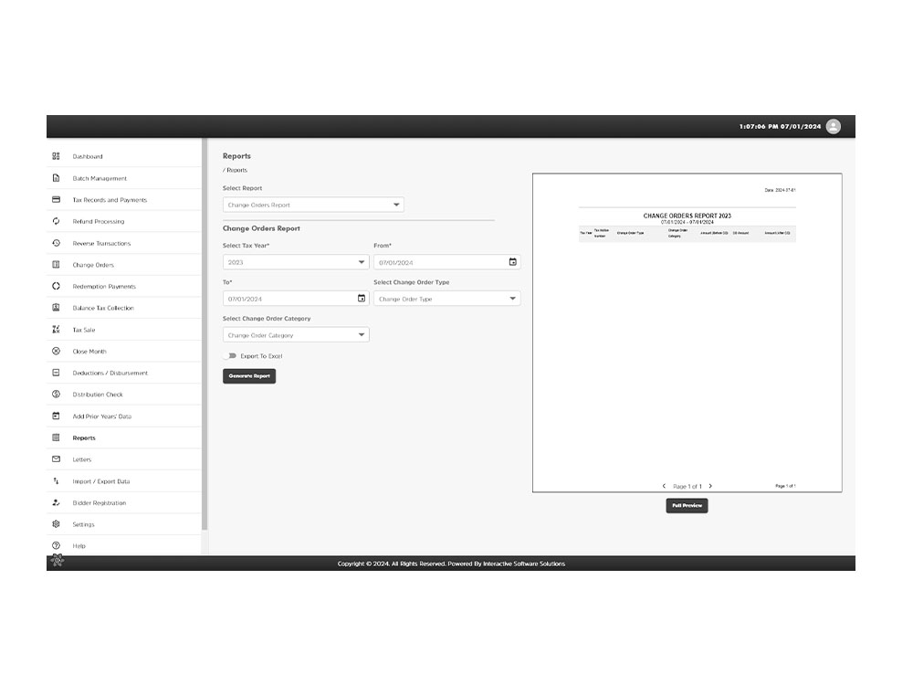 Taxwise Administration